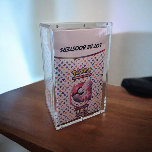 Protection display bundle Pokémon en Acrylique