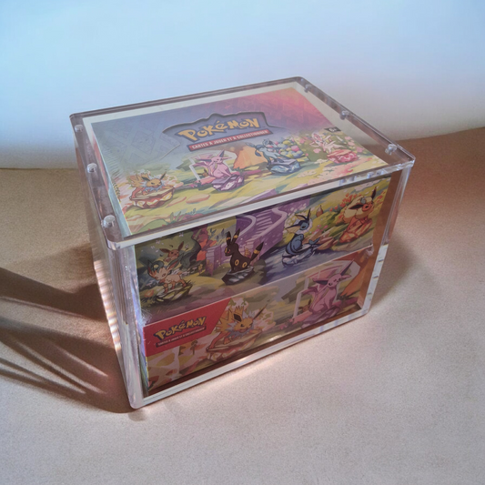 Protection display mini tin format 8 mini tin Pokémon en Acrylique